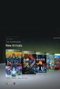 Xbox Live offers Games on Demand